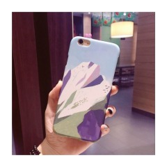 Чехол "Горные вершины" для iPhone 5/5S/5SE (разноцветный, пластик)