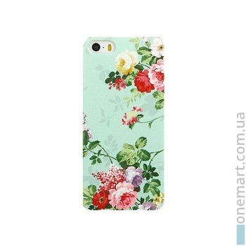 Чехол "Безмятежность" для iPhone 5/5S/5SE (разноцветный, пластик)