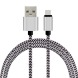 Кабель USB - Micro USB (1 м, серый)