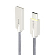Кабель ORICO USB - USB Type C (1 м, сірий)