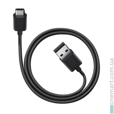 Кабель USB - USB Type C (1 м, чорний)