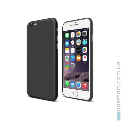 Премиальный ультратонкий защитный чехол CAFELE для iPhone 7 Plus (чёрный, пластик)
