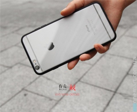 Ультратонкий захисний чохол U.CASE для iPhone 6 Plus/6S Plus (чорний, пластик)