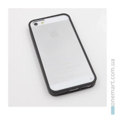 Чохол-бампер для iPhone 5/5S/5SE (чорний, пластик)