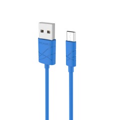 Кабель USAMS USB - Micro USB (1 м, синій)