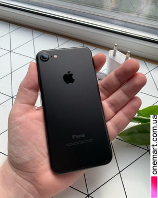 iPhone 7 (Space Gray, 64 ГБ, Neverlock, Б/У)