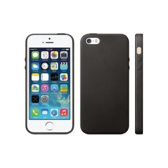 Премиальный защитный чехол для iPhone 5/5S/5SE (чёрный, пластик)