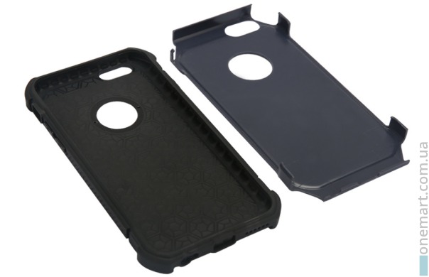 Захищений мілітарі чохол USLION для iPhone 6 Plus/6S Plus (хакі, пластик)