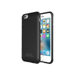 Противоударный защитный чехол для iPhone 5/5S/5SE (чёрный, силикон)