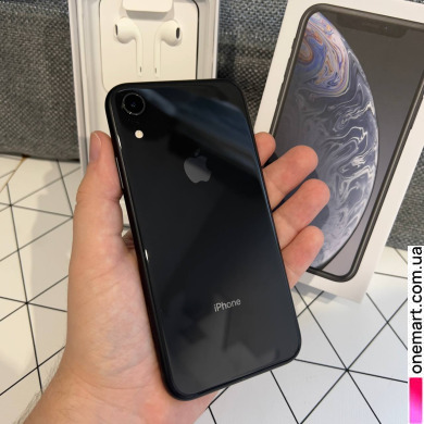 iPhone XR (Black, 64 ГБ, R-Sim, Б/В)