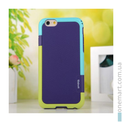 Защитный чехол Walnutt для iPhone 6 Plus/6S Plus (фиолетовый, силикон)