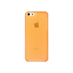 Защитный чехол с отверстиями под кнопки для iPhone 5/5S/5SE (оранжевый, пластик)