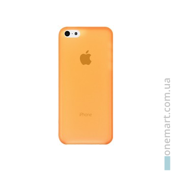 Защитный чехол с отверстиями под кнопки для iPhone 5/5S/5SE (оранжевый, пластик)